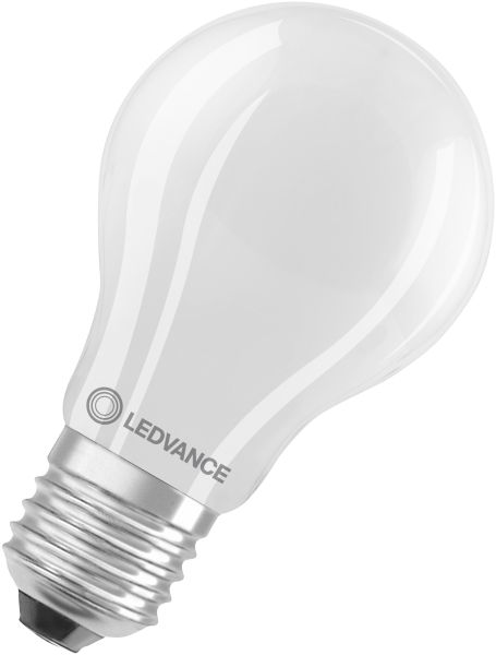 LEDVANCE LED Classic A 100 Glühfaden Energieeffizienzklasse A S 7,2 W 827 matt E27