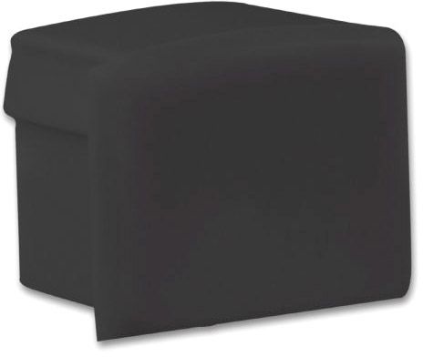ISOLED Endkappe EC77B schwarz für Profil PURE12 S,1 STK