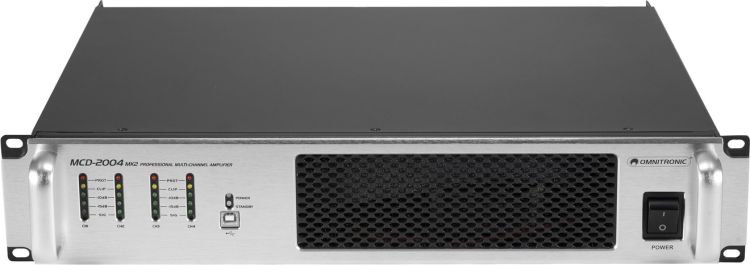OMNITRONIC MCD-2004 MK2 4-Kanal-Installationsendstufe -B-Stock-