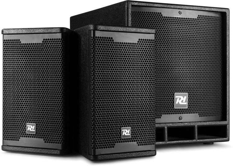 Power Dynamics PD Combo 1200 12" Subwoofer + 2x 6,5" Topteile