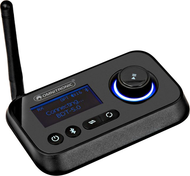 OMNITRONIC BDT-5.0 Bluetooth 5.0 Transceiver