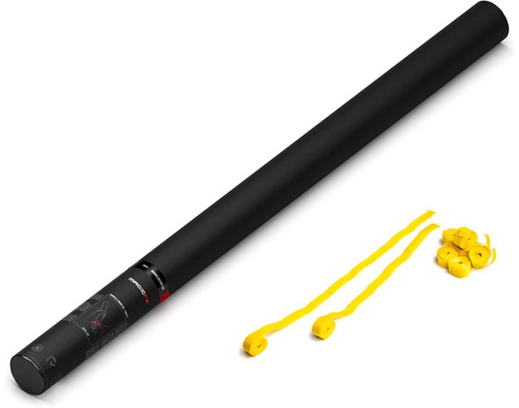 Magic FX Handbetriebene Streamerkanone PRO 80cm - Gelb