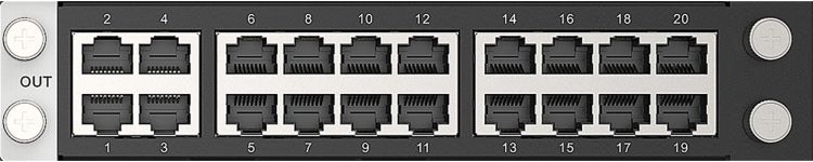 Novastar H Series 20x RJ45 4K Sending Card Steuert bis zu 13.000.000 Pixel