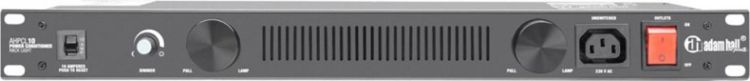 Adam Hall 19" Parts PCL 10 Power Conditioner mit Rack-Beleuchtung