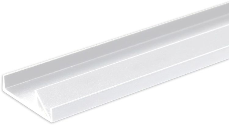ISOLED LED Regalkantenprofil FURNIT10 SHELF, 19mm, Aluminium, weiß, RAL9010