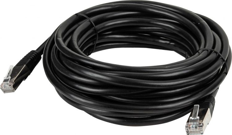 DAP-Audio CAT6 Cable - F/UTP Black 6 m, Schwarz