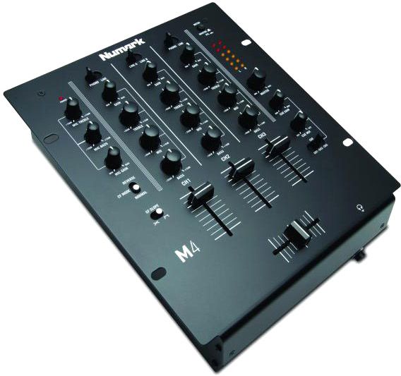 Numark M4 Black 2-Channel Scratch Mixer