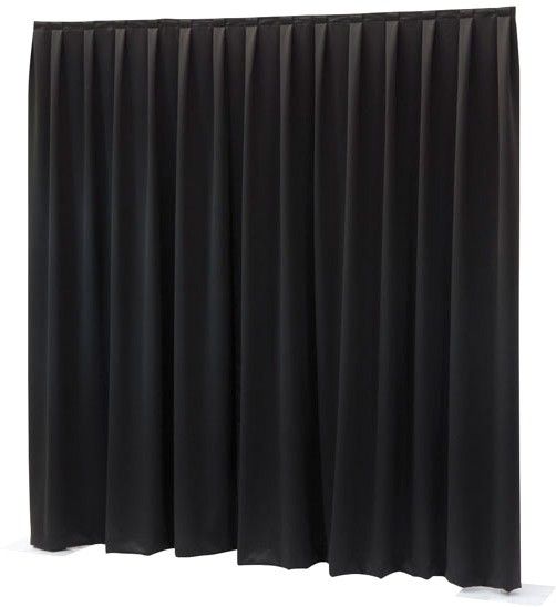 Showtec P&D curtain - Dimout - Gefaltet, 300 (B) x 300 (H) cm, 260 g/m2