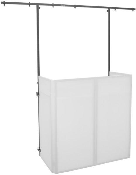 OMNITRONIC Set Compact Mobile DJ Stand inkl. Cover + Überbaurahmen