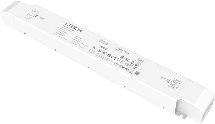 LTECH LED-Treiber TRIAC 150 W – 24 V – NFC