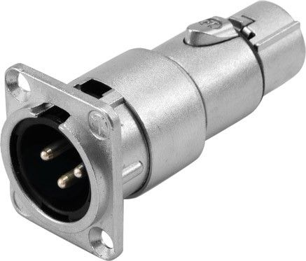 NEUTRIK Adapter 3pol XLR(M)/3pol XLR(F) NA3MDF