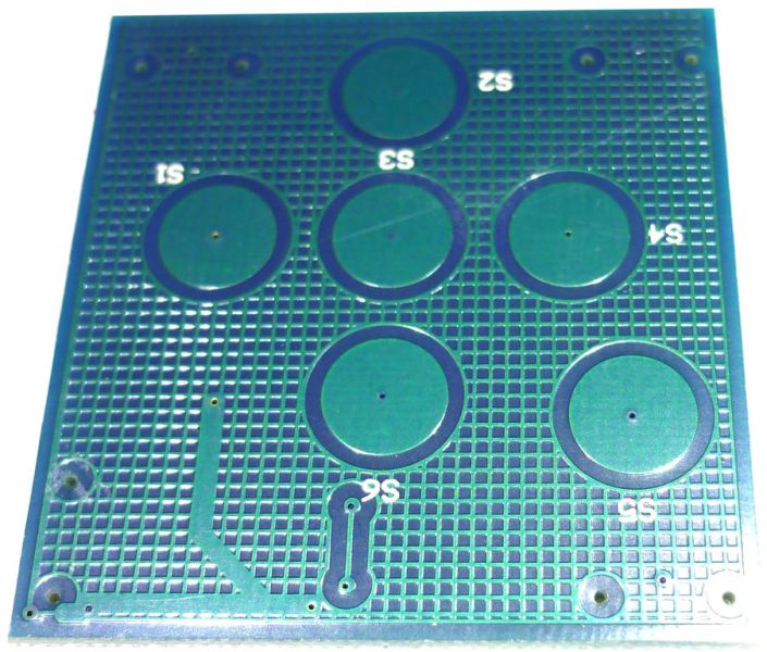 Platine (Bedienung) PLS-5R(PCB0811-0-B)V2