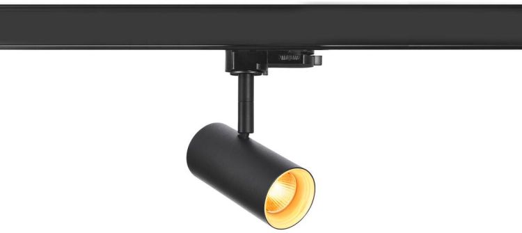 SLV NOBLO® SPOT, 3~ Spot, rund, 2700K, 6.2W, Phasenabschnitt, 32°, schwarz -B-Stock-
