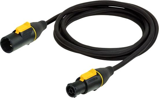 Powercable Neutrik Powercon True1 M/F 3m 3x 1,5mm2