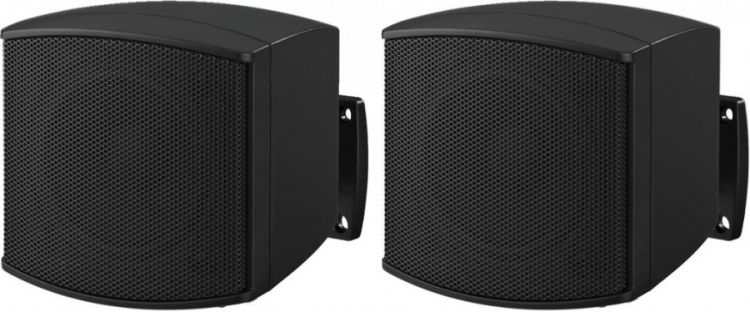MONACOR MKS-26/SW Mini-Lautsprecherboxenpaar