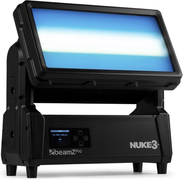 beamZ Pro NUKE3 Motorisierter Doppelblitz/Wash für den Außenbereich -B-Stock-