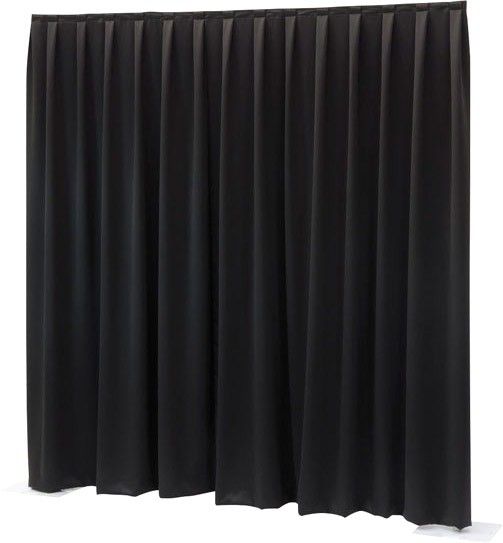 Showtec P&D curtain - Dimout - Gefaltet, 300 (B) x 400 (H) cm, 260 g/m2