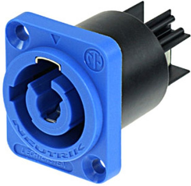 Neutrik NAC 3 MPA-1 Powercon Buchse blau