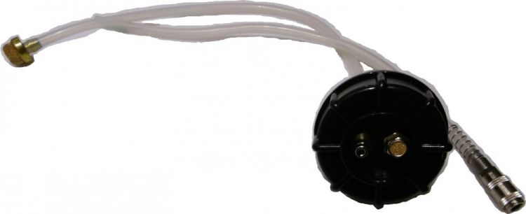Gehäuseteil (Deckel Fluidbehälter) NH-110 mit allen Anbauteilen