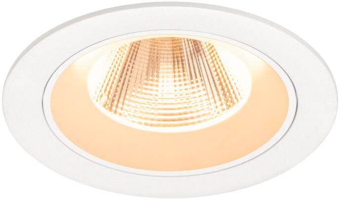 SLV NUMINOS® M, Deckeneinbauleuchte, 2700 K, 20°, IP20, rund, weiß