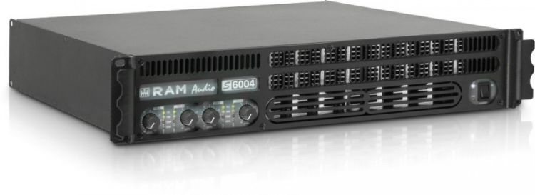 Ram Audio S 6004 PA Endstufe 4 x 1440 W 2 Ohm