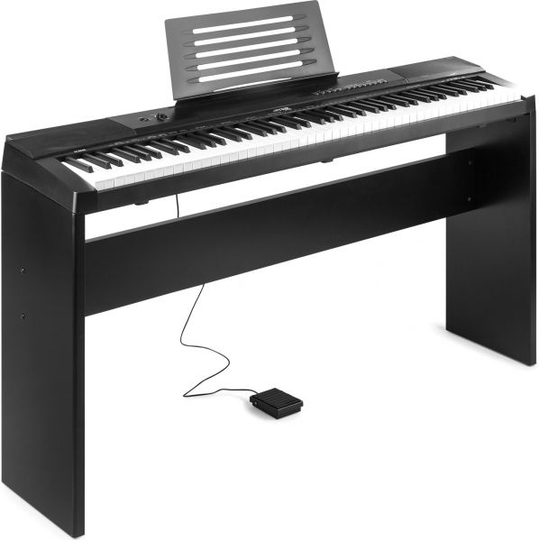 Max KB6W Piano numérique 88 touches avec support de meuble - à