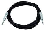 OMNITRONIC Lautsprecherkabel Klinke 2x1,5 1,5m sw