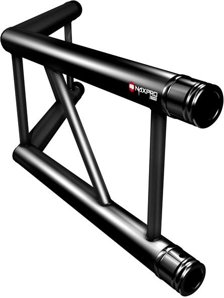 Naxpro-Truss FD 32 C23V 135° 2 Weg Winkel
RAL9005 - Schwarz - Seidenmatt