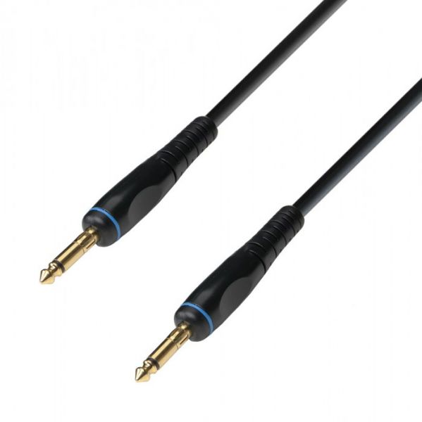 Adam Hall Cables K3 IPP 0300P Instrumentenkabel 6,3 mm Klinke mono auf 6,3