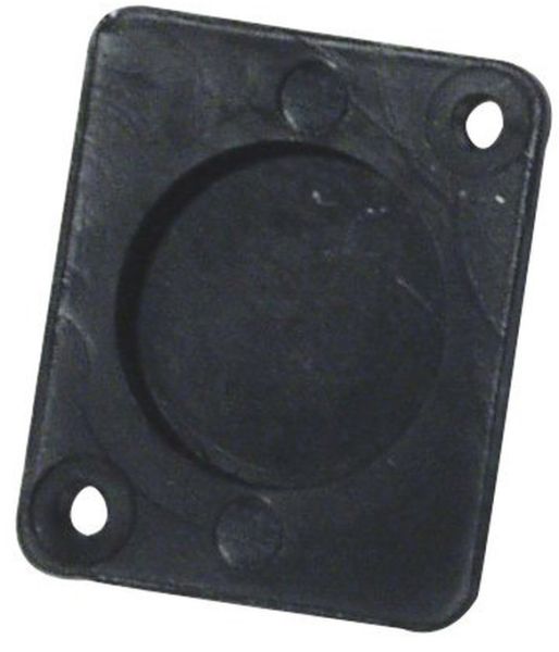 ACCESSORY Blindstopfen für XLR, universal, schwarz