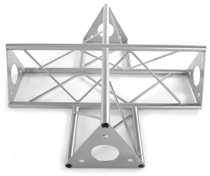 Decotruss Kreuzung 4-Weg SAC 41 silber