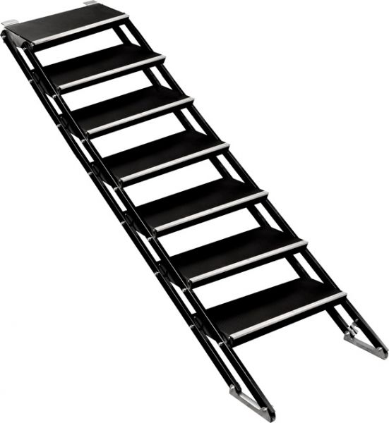 Bullstage Vario Treppe von 100 bis 180 cm Bühnenhöhe