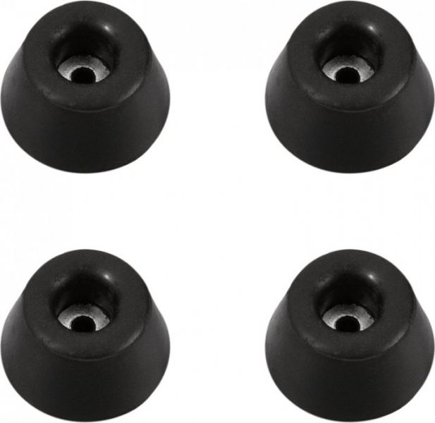 Adam Hall Hardware 4901 M 4 AH 4er Set Gummifuß 30 x 15 mm im Beutel