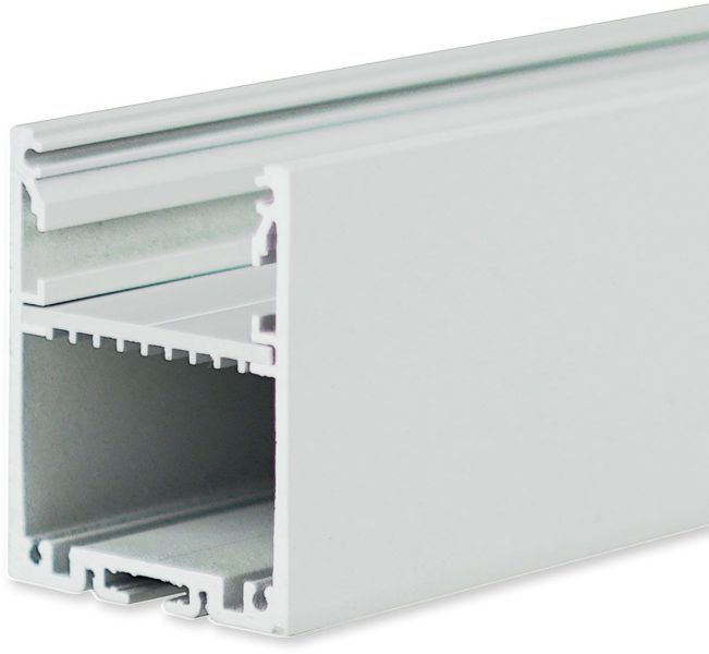 ISOLED LED Aufbauprofil LAMP30 V1 Aluminium silber pulverbeschichtet, 300cm