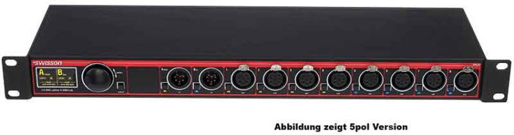 Swisson XPD-28-3R (Rack), RDM-DMX-Splitter