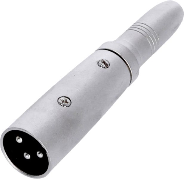Adam Hall Connectors 4 STAR A JF3 XM3 - Adapter 6,3 mm Klinke TRS female auf XLR male