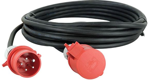 Showtec Extension Cable, 3x 32A 380V  25 m/5 x 4 mm2