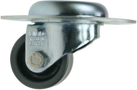 Adam Hall Hardware 37042 Lenkeinbaurolle mit Kunststoffrad