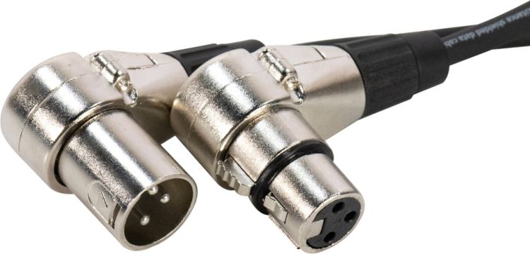 Accu Kabel AC-DMX3/1,5-90 - 90° XLR Kabel 110 OHM