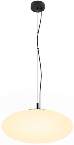SLV OLYPSO 50, Pendelleuchte, E27, Pendellänge 400 cm, 1 x max. 40 W, schwarz