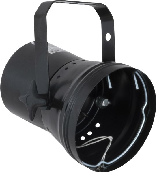 Showtec Parcan 36 Pinspot Schwarz, inkl. eingebautem Trafo