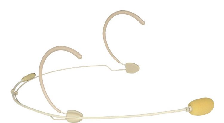 Audac CMX 826 S Headset Kondensator Mikrofon beige