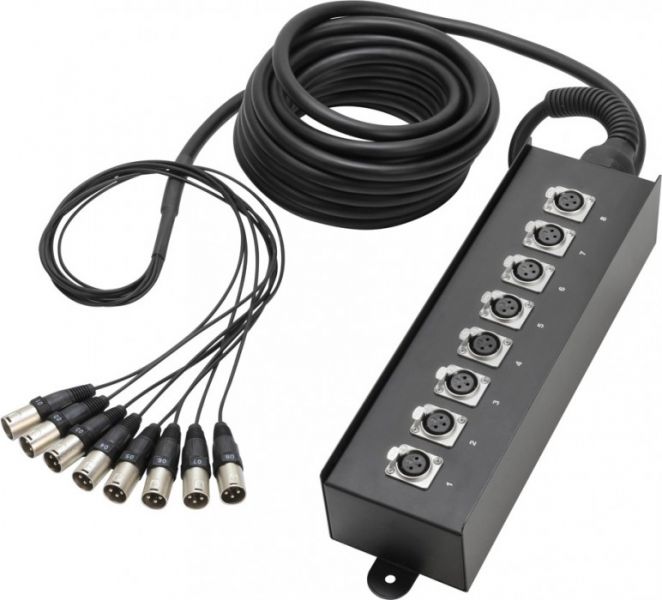 Adam Hall Cables K 8C 10 Stagebox 8/0 10 m