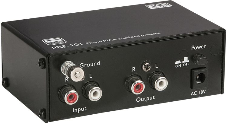 DAP-Audio PRE-101 Phono RIAA equalized pre-amp