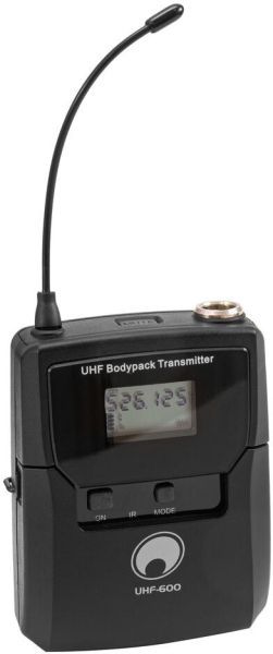 OMNITRONIC UHF-600 Taschensender 520-554 MHz