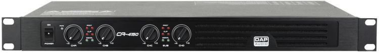 DAP-Audio CA-4150 - Kompakter 4-Kanal-Verstärker