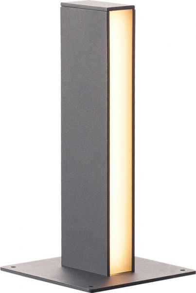 SLV H-POL Wege- und Standleuchte, einflammig, LED, 3000K, anthrazit