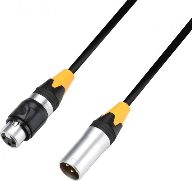 Adam Hall Cables K4DMF0150 IP65 DMX-& AES/EBU-Kabel, 3-Pol-XLR 1,5 m