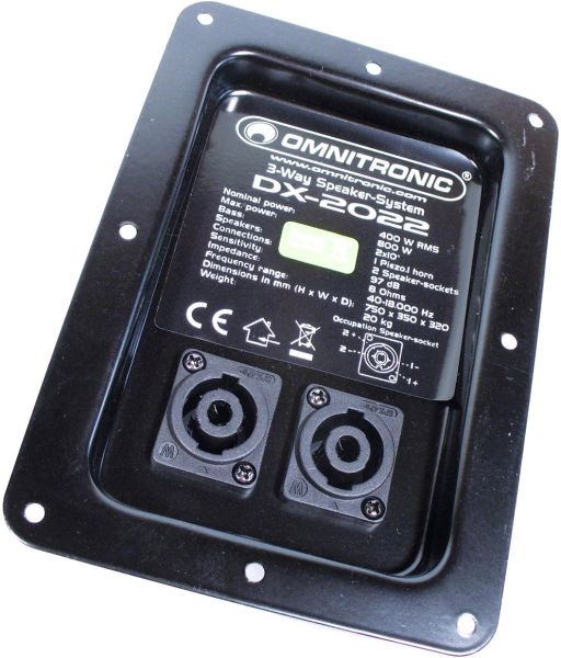 Frequenzweiche DX-2022 mit Anschlußfeld