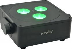 EUROLITE AKKU IP Flat Light 3 bl
